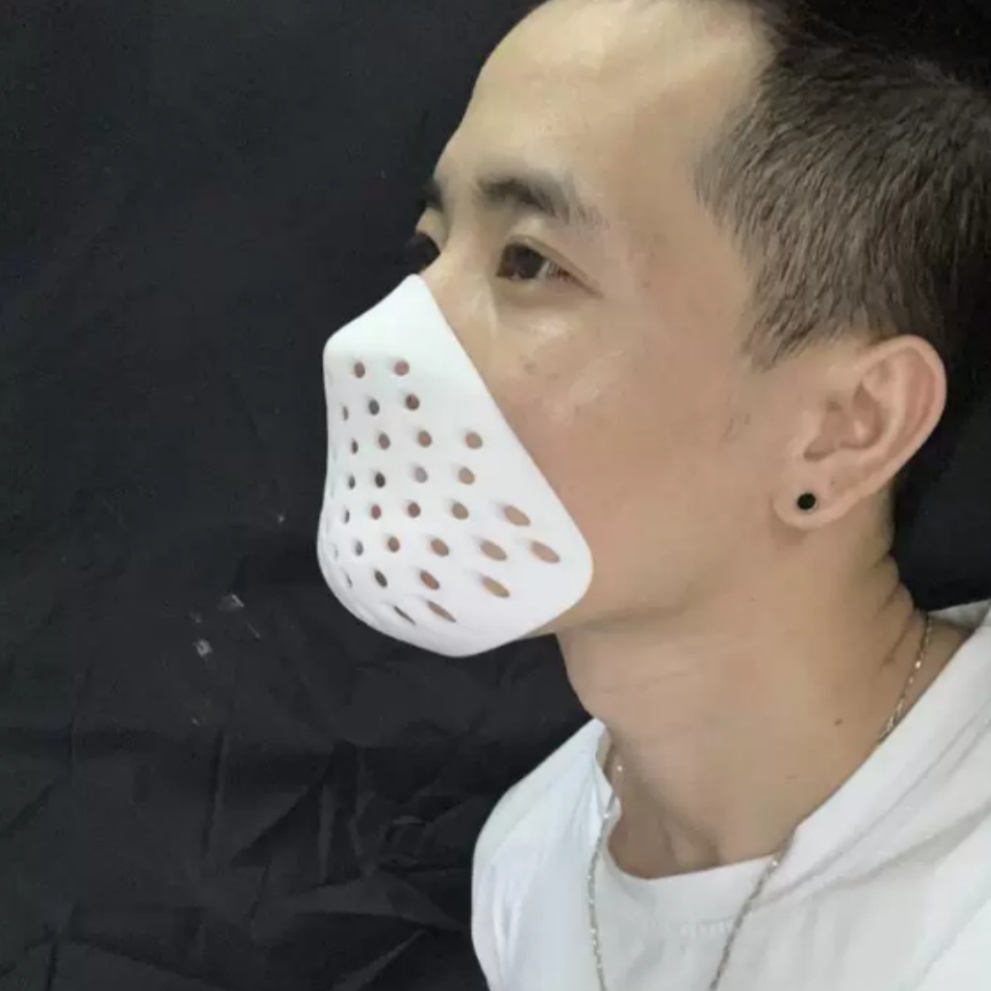 Half Face Mask 3D Spider Anime - Silicone Mask Bracket ulasan dan harga