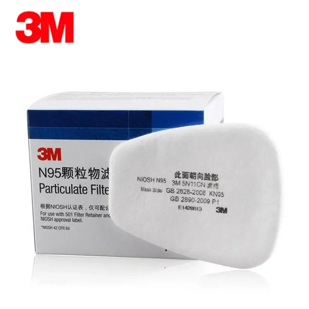 10pcs/Box 3M 5N11 Cotton Filte - Dust Mask Construction ulasan dan harga