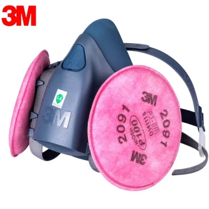 3M 7502 Respirator Mask  Prote - Dust Mask Construction ulasan dan harga